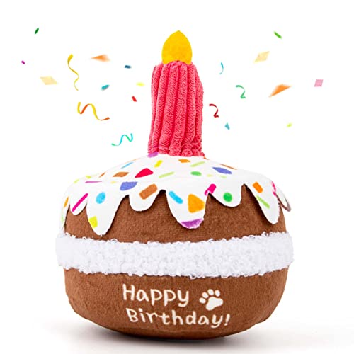 lilfrd Dog Birthday Cake Toy - Dog