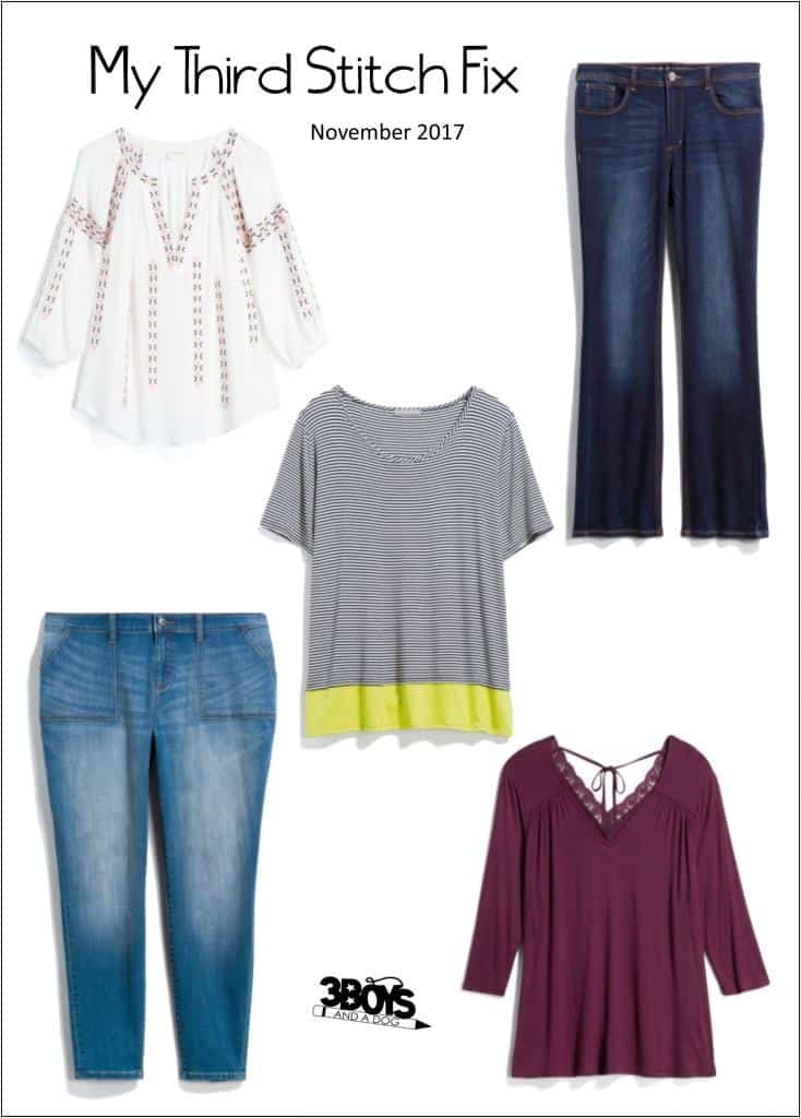My Third Stitch Fix Review - November 2017