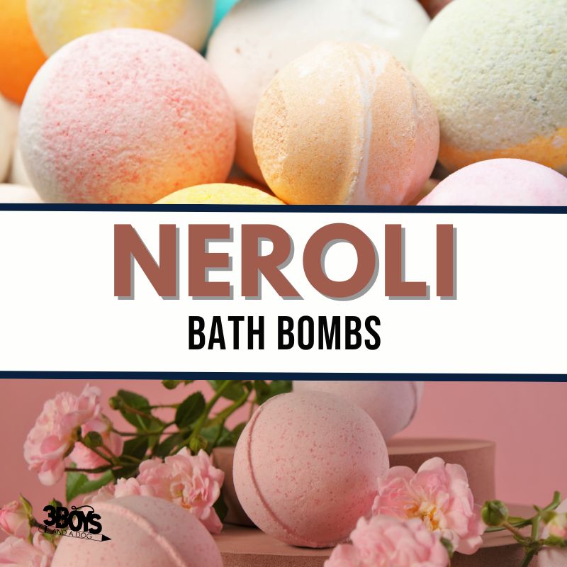DIY Neroli Bath Bombs Recipe