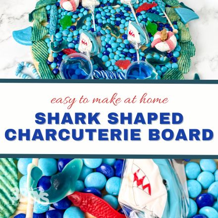 Shark Shaped Charcuterie Board