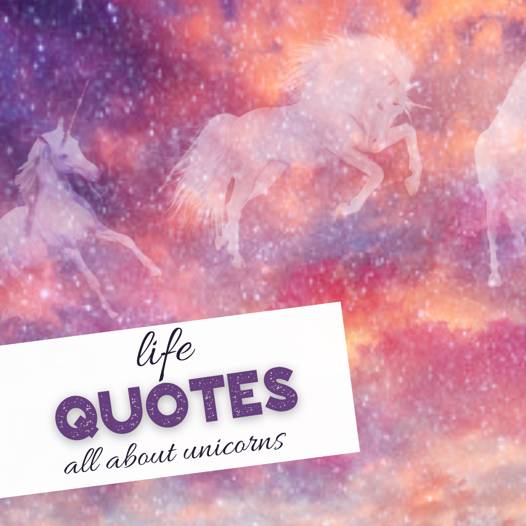 Encouraging Unicorn Quotes about Life